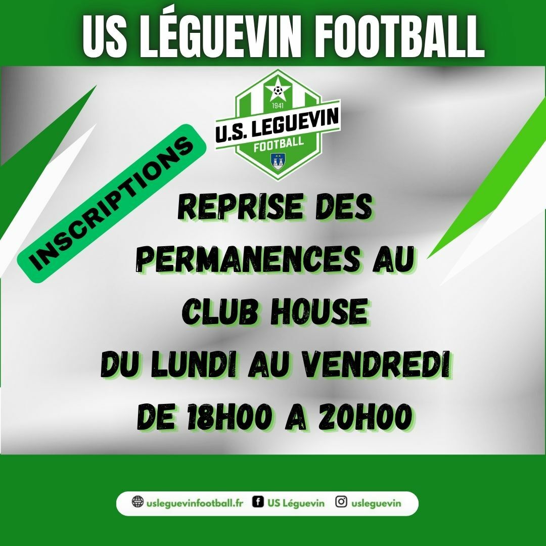 PERMANENCES INSCRIPTIONS