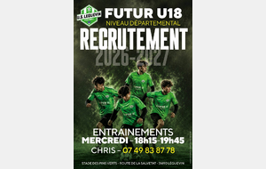 RECRUTEMENT U18