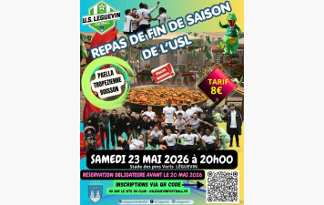 REPAS DE FIN SAISON DE L'USL