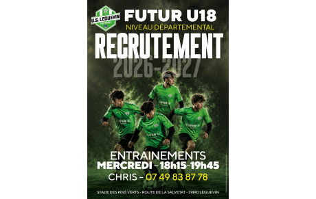 RECRUTEMENT U18