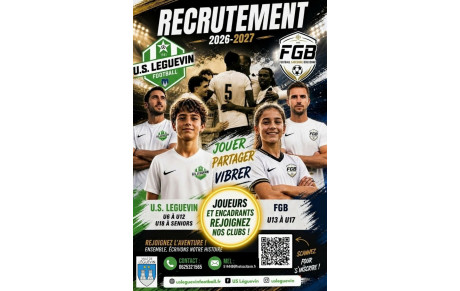 RECRUTEMENTS 2026-2027