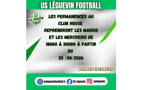PERMANENCES INSCRIPTIONS